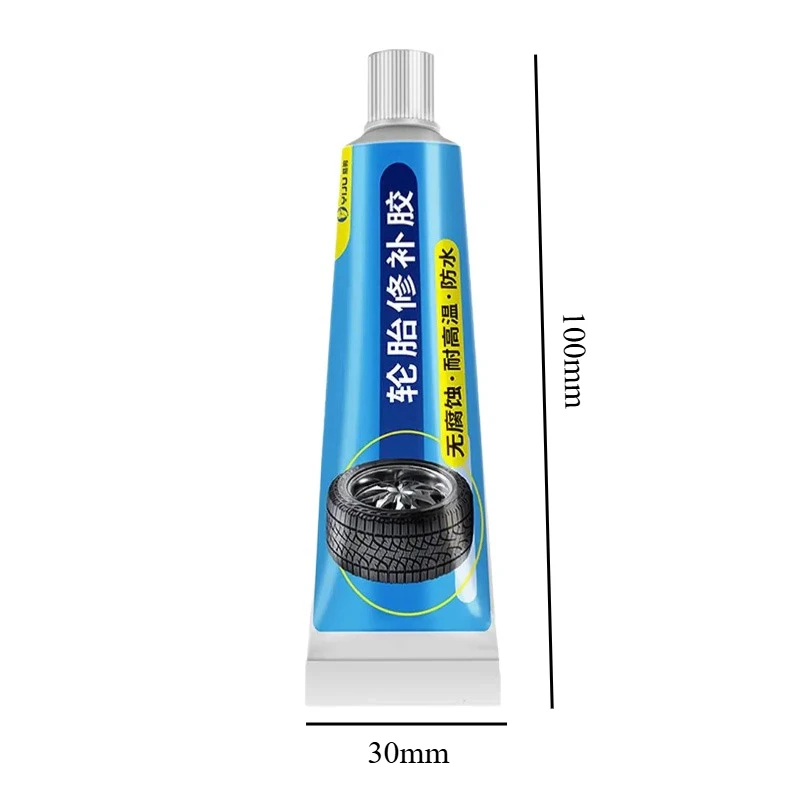 Black Rubber Tire Repair Glue Liquid for Car Maintenance