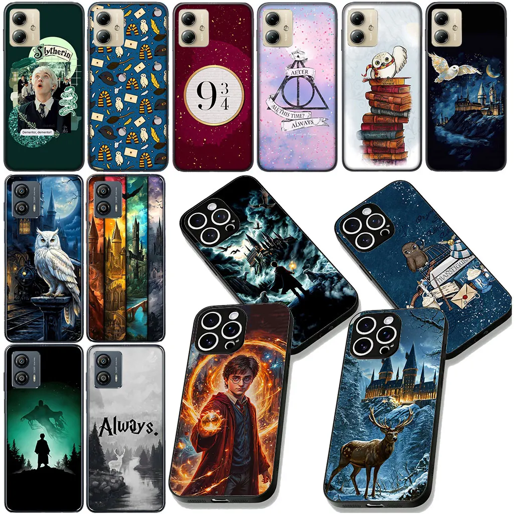 Art Cool Harries Owl Wand Potters Phone Cover Case