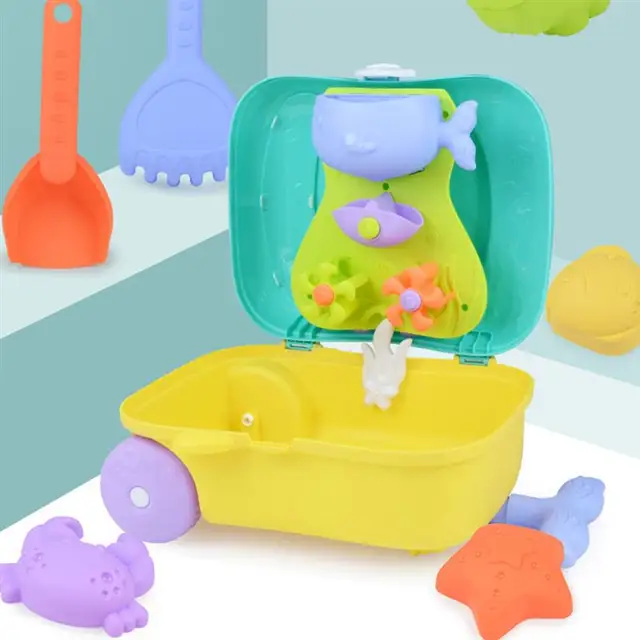 1 Set Children Beach Tool Kids Sand Playing Toy Infant Bath Plaything Toddler Sand Toy 6