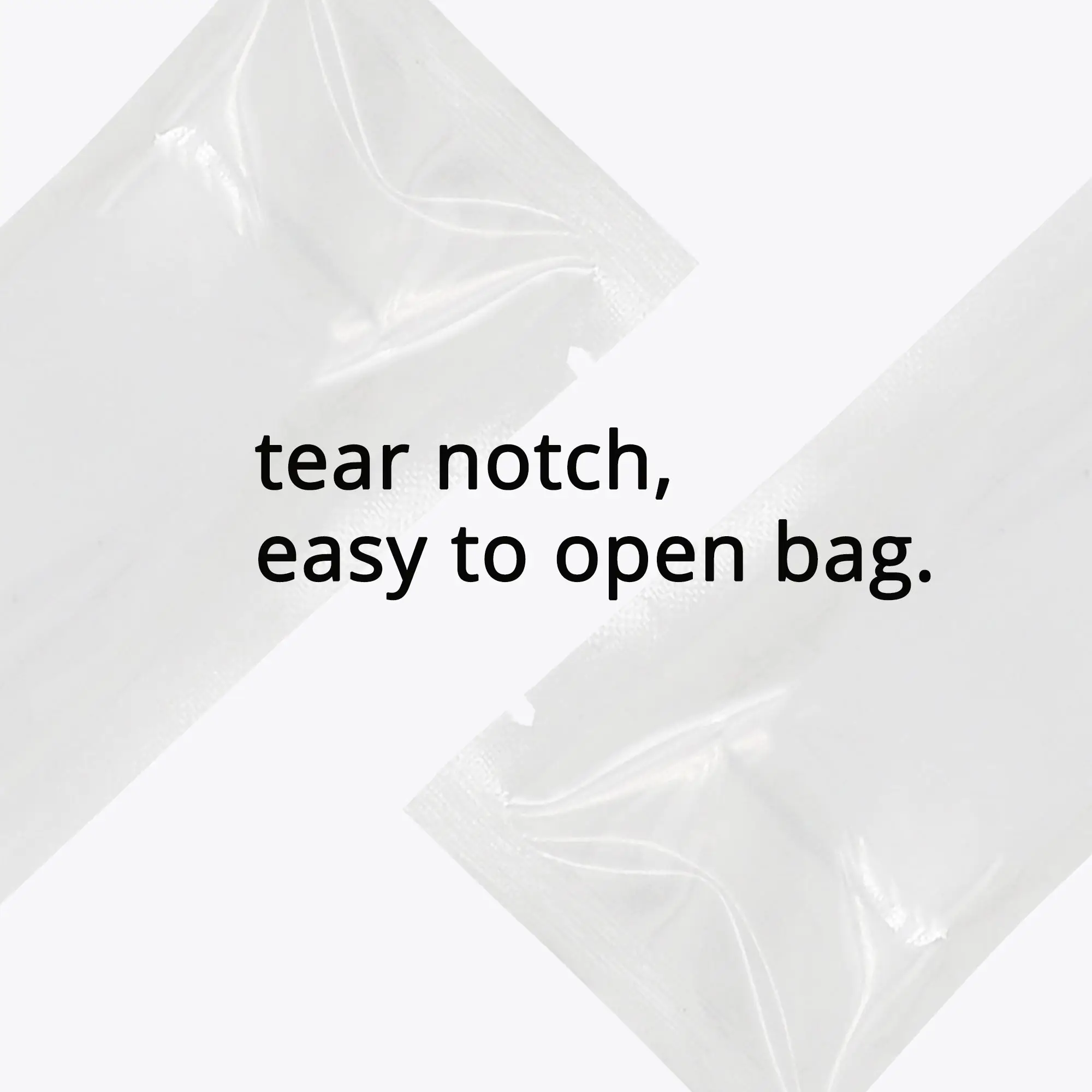 100pcs 5x15cm Glossy Clear Plastic Bag Eco-friendly Smell Proof Waterproof Flat Bottom Heat Seal Vacuum Pouches with Tear Notch 6