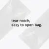 100pcs 5x15cm Glossy Clear Plastic Bag Eco-friendly Smell Proof Waterproof Flat Bottom Heat Seal Vacuum Pouches with Tear Notch 6