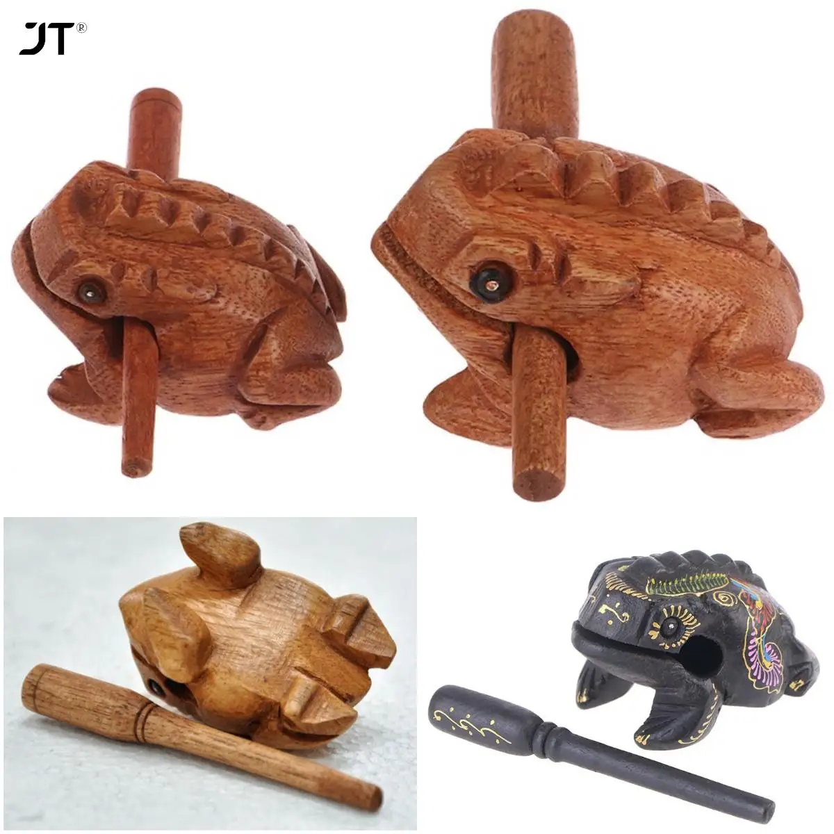 Frog Musical Instrument Wooden Frog Instruments Frog Wooden Musical Toy Animal Aliexpress