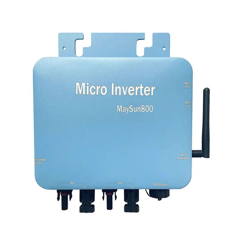 800W Wireless Solar Micro Inverter Ip65 Impermeabile Solar Grid Tie Invert Dc A Ac Microinverter Wifi