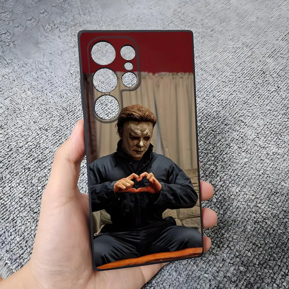 Enhanced Halloween Horror Shockproof Phone Case - Soft Protective Cover with Michael Myers Design