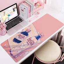 Kawaii Lovely Large Mouse Pad 100x50cm Big Computer Gaming Mousepad Anti-Slip Natural Rubber With Locking Edge Gaming Mouse Mat