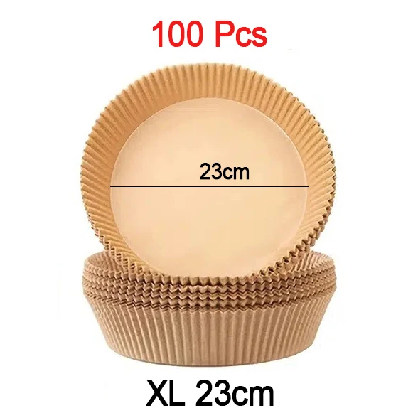 100Pcs Round XL 23cm