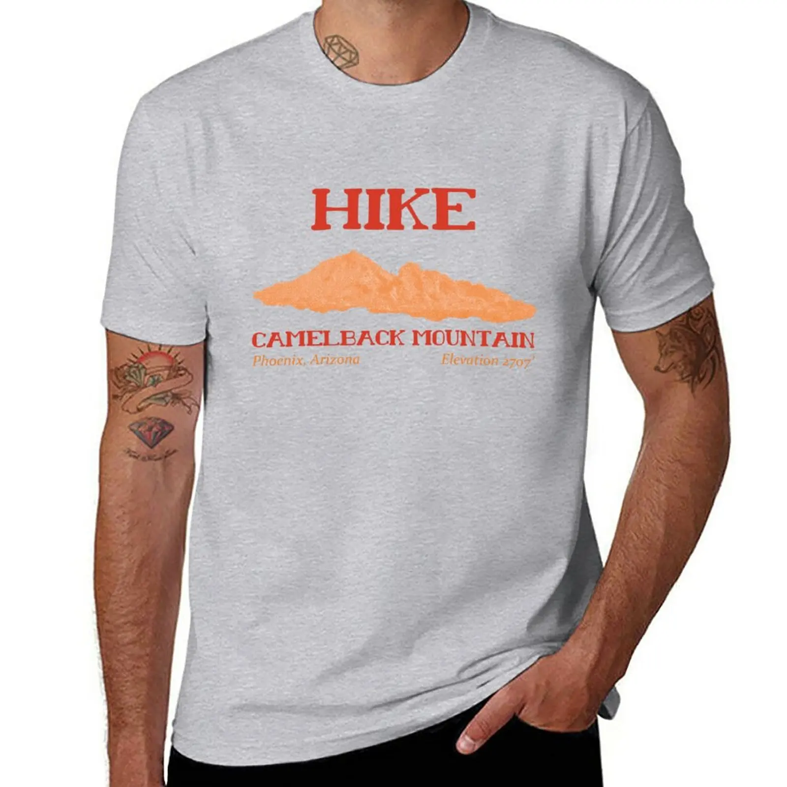 ¡Caminata de montaña Camelback! Camiseta de Campeón para hombre, ropa estética, Tallas grandes