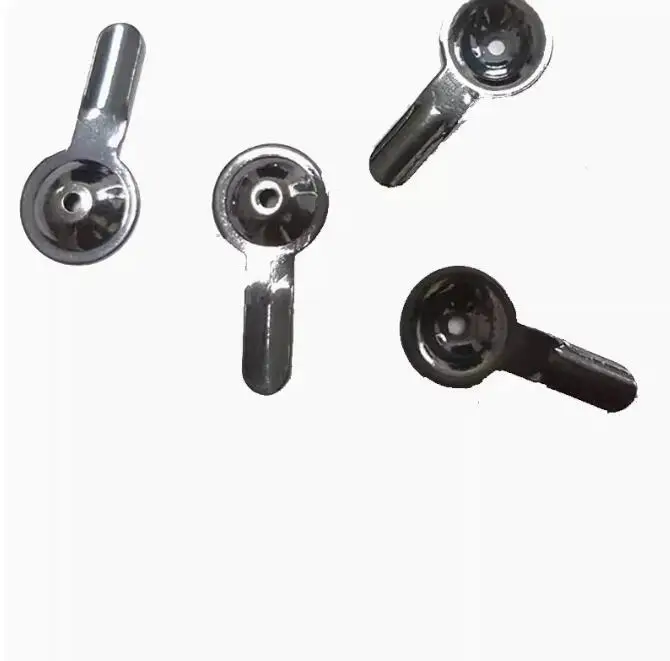 Conector de Eletrodo Banhado a Ouro Diâmetro 1cm e Comprimento Total 1 6cm conector de eletrodo banhado ouro diametro 1cm comprimento total 16cm 01