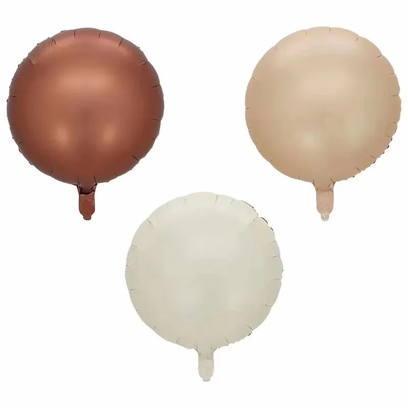 3-10Pcs 18inch Heart Star Aluminum Foil Balloons Retro Color Helium Air Balloon for Wedding Adult Kids Birthday Party Decoration