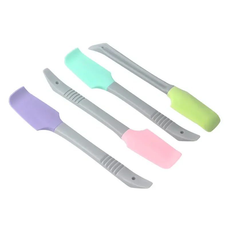 1PC Silicone Spatula Baking Scraper Brush