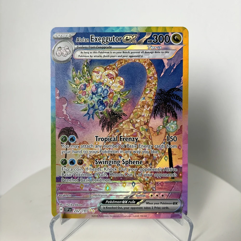 Custom Pokemon PKM Proxy Cards High Quality Table Game Cards Alolan Exeggutor Pikachu Dark Dragonite Charizard Rocket&rsquo;s Mewtwo Pokemon Cards Game Cards Animation Game Cards Anime Cards Anime Trading Cards Collectible Cards