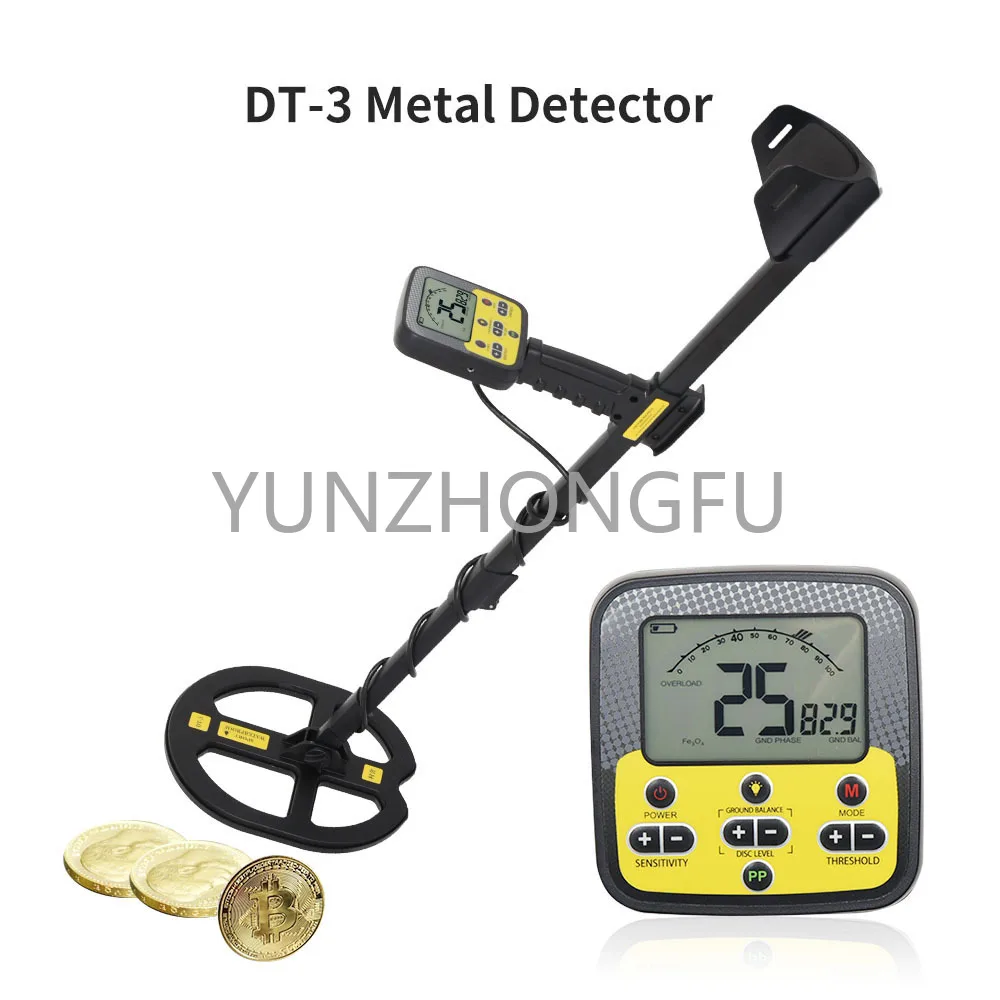 

Professional Underground Metal Detector 10M Depth with Waterproof Search Coil for Treasure Hunter and Gold