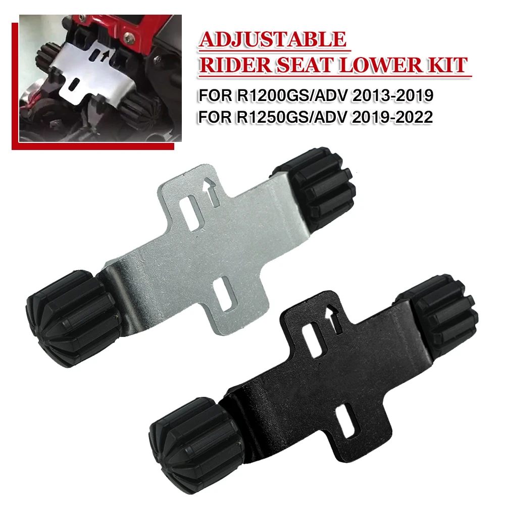 Motorcycle Rider Seat Lowering Adjustable Kit 10mm For BMW R1200GS/ADV