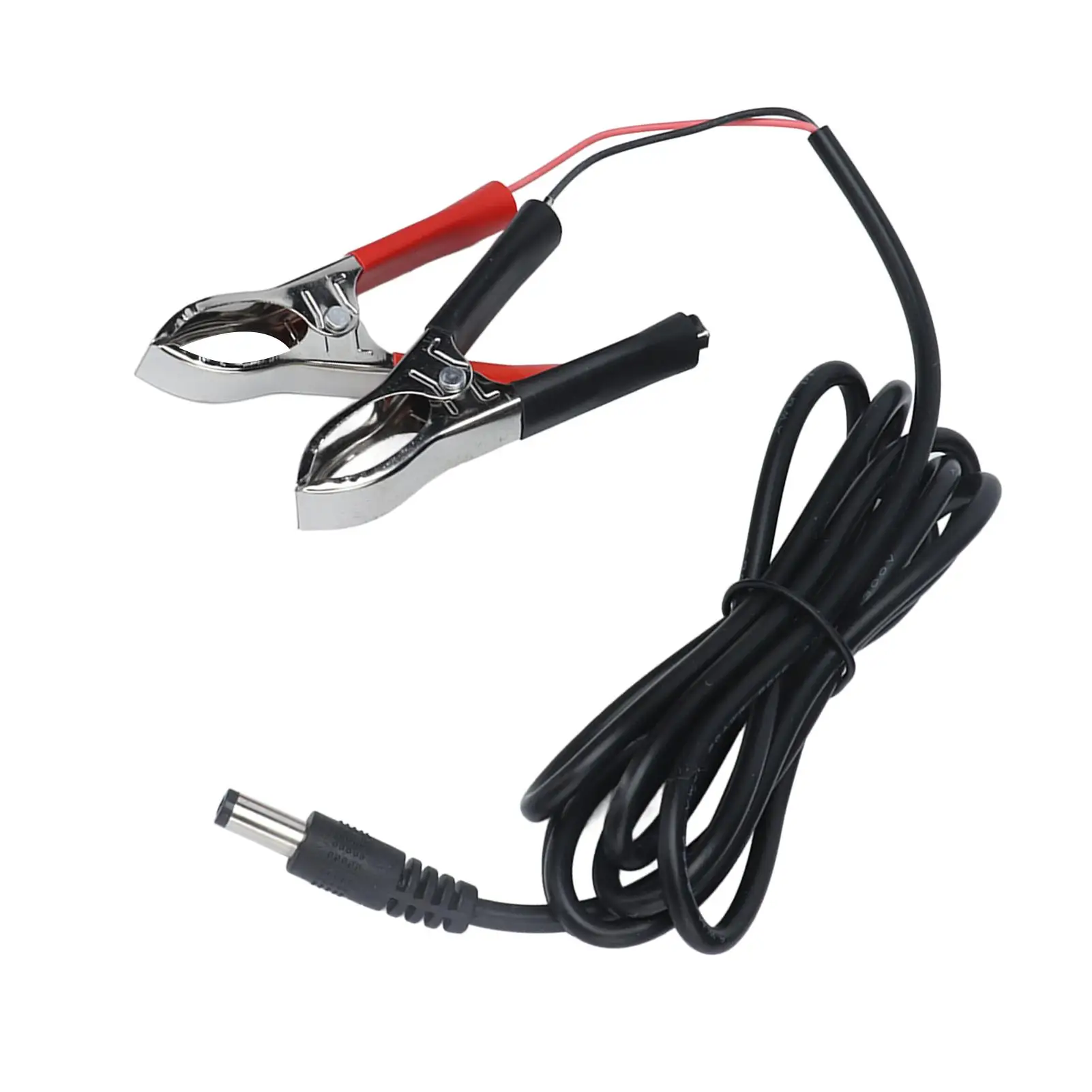 12V-24V Universal Battery Crocodile Clip Cable DC Power Plug Male Connector for LED Light/DVD/Charger