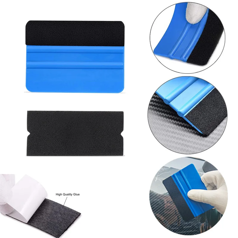 Car Vinyl Wrapping Tool Kit Vinyl Scraper Cutter Film Squeegee Plastic Spatulas Wrap Film Tools Window Tinting Tools