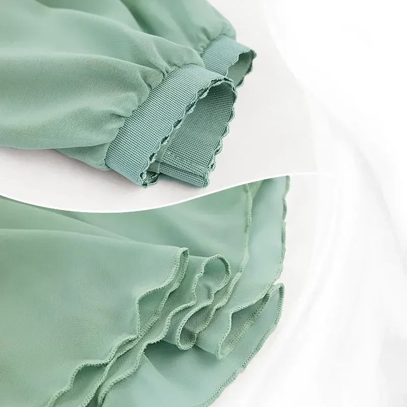 Peacock Blue Chiffon Ballet Tutu Skirt