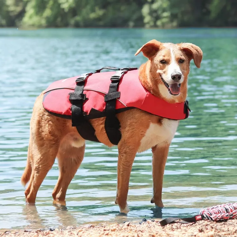 Innovative Design Dog Flotation Vest Drowning Prevention Dog Life Preserver Life Jackets with Superior Flotation