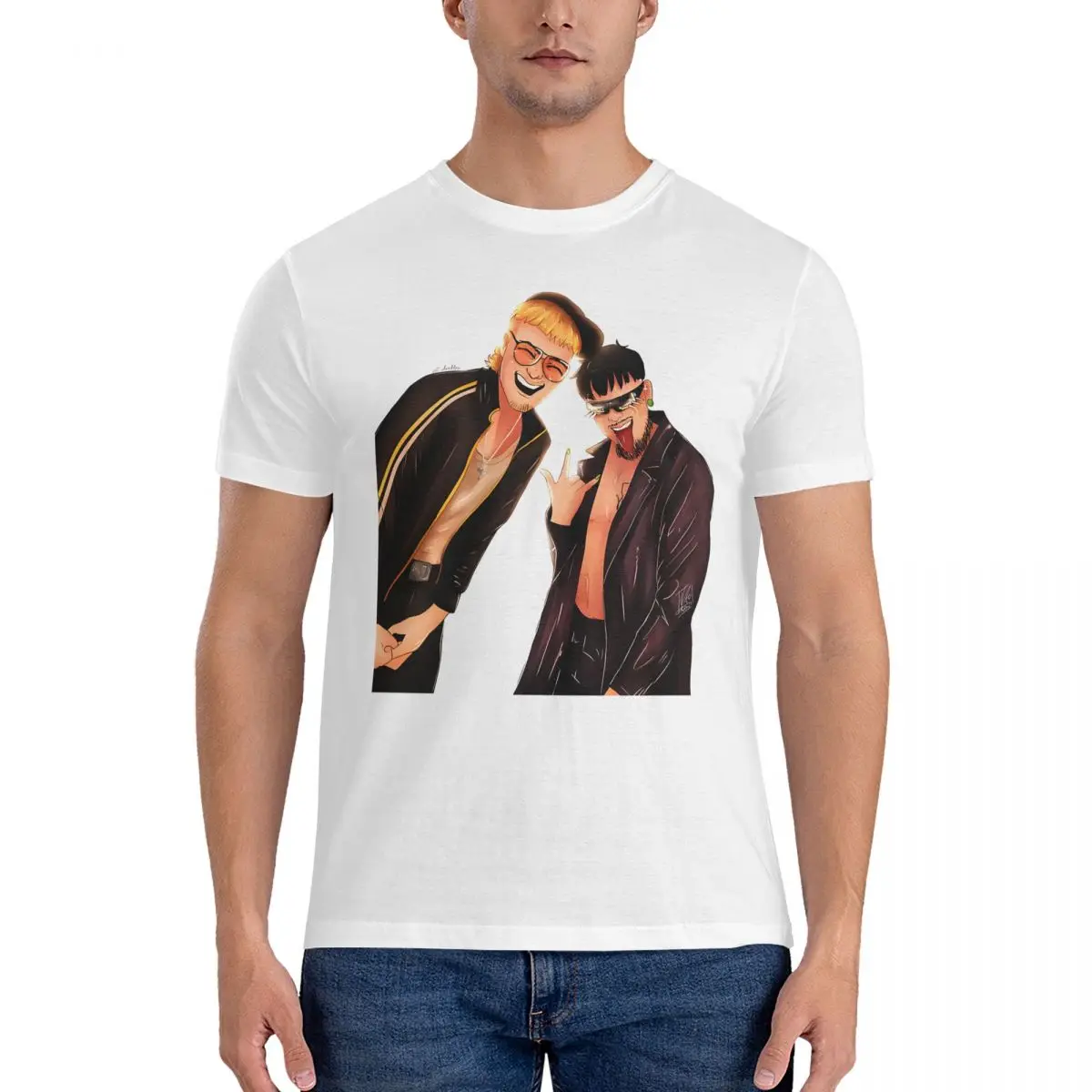 thumbnail image 1 of Camisetas de Kárijá y hombres, camiseta única de Joost Klein, camiseta de manga corta con cuello redondo, Tops de Idea de regalo de algodón, 1 of 7