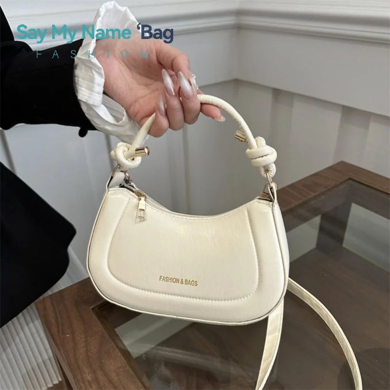 French Luxury Fashion Women's Bag Handbags Ladies Solid Color High-end Texture Versatile Shoulder Bag for Woman