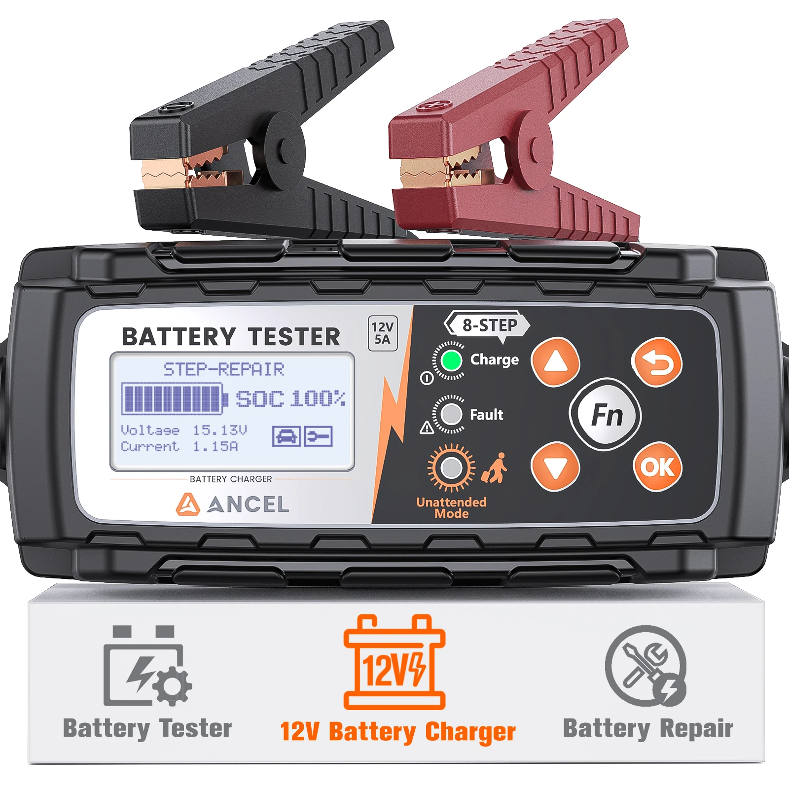 ancel-bt521-car-battery-tester-12v-battery-charger-automative-maintenance-battery-analyzer-cranking-test-battery-charging-tool