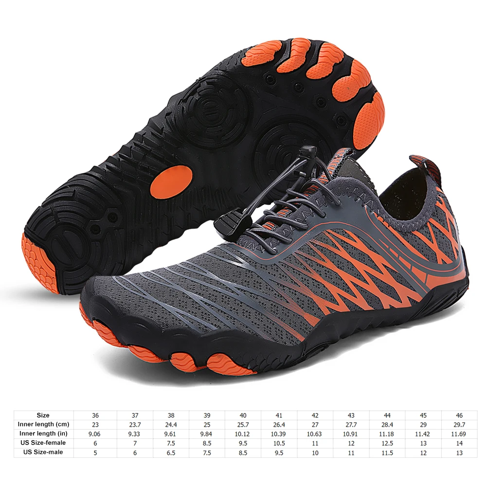 Water Shoes Non-slip Barefoot Beach Shoes Breathable Soft Diving Sneakers Quick Drying Casual Wading Shoes for Water Sports - Image 6