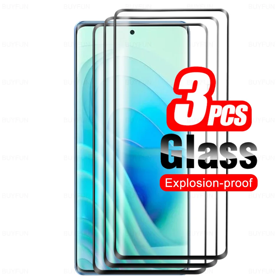 

itelS23 Plus Curved Glas 3Pcs For itel S23+ 4G Screen Protector Tempered Glass itelS23Plus S23Plus Full Cover HD Protective Film