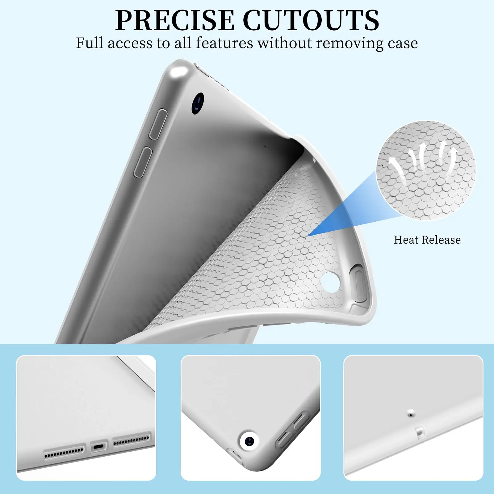 Universal Slim Flip Smart Cover