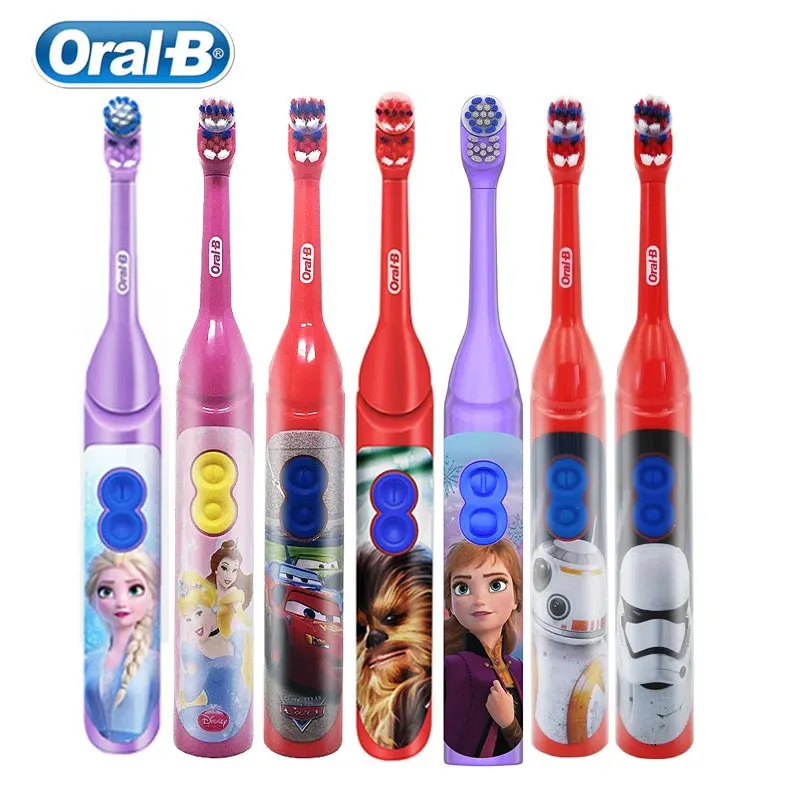 Oral B Child Spazzolino Elettrico Pro-Health Igiene Dentale Testina Vibrante Per Bambini 3 + Gum Care Spazzolino Da Denti Alimentato A Batteria