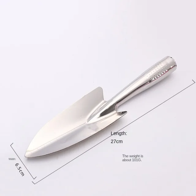 Small Gardening Tool Potting Soil Scoop Gardening Shovel Sharp-nosed Shovel Garden Trowel Square Spade 6