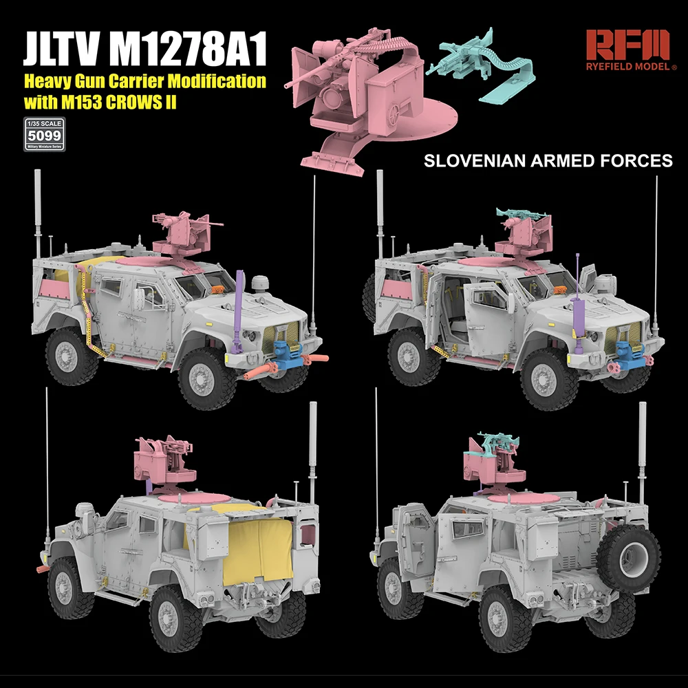 w/Fully Interior [Ryefield Model] RFM RM-5099 1/35 JLTV