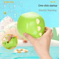 Electric Bubble  ​Cartoon Dinosaur Animal Shape Full Automatic Continuous Bubble Hand-held Desktop Bubble Machin 2