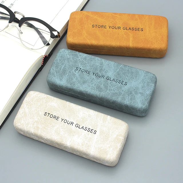 PERSONALISED GLASSES CASE Reading Sunglasses Spectacle Hard Metal Cases  Travel