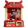 Children Mini Claw Machine Toy Coin Operated Play Game Automatic Doll Machines Three Stick Operation Claw Crane Toys Kids Gifts 6