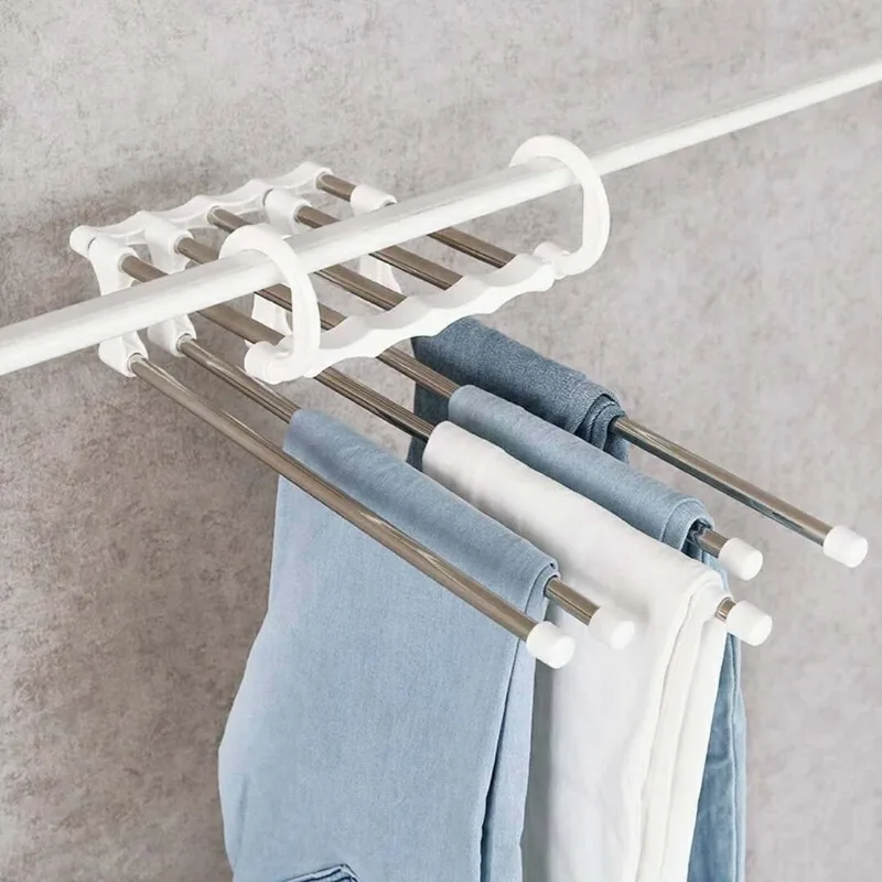 Xianers Space Saver Clothing Hanger, Wall Mounted Clothes Hanger