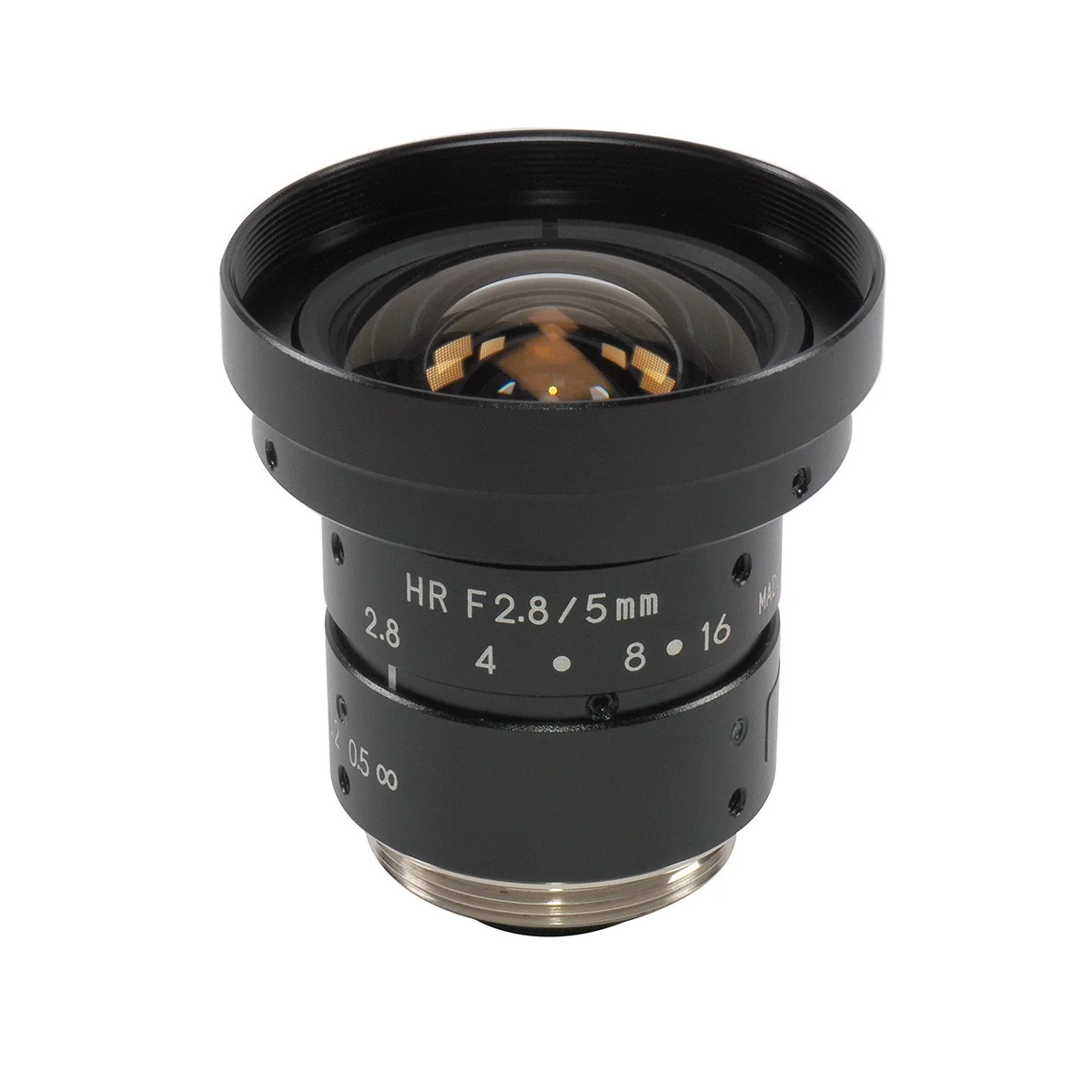LM5JCM | 2/3인치 5mm 2MP C-마운트 렌즈 Kowa 5mm HR F2.8 FA 렌즈 LM6JC 옵션 저왜곡 렌즈