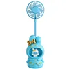Sanrio Mini Fan pencil 3-in-1 sharpener Led Desk Lamp With Pencil Sharpener Foldable Light Cute Desk Lamp Gift 2