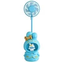 Sanrio Mini Fan pencil 3-in-1 sharpener Led Desk Lamp With Pencil Sharpener Foldable Light Cute Desk Lamp Gift 2