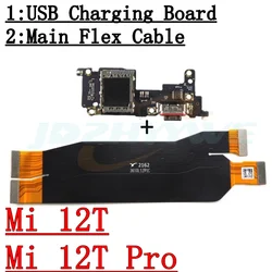 USB Fast Charging Charger Board with Flex Cable (Mi 12T)