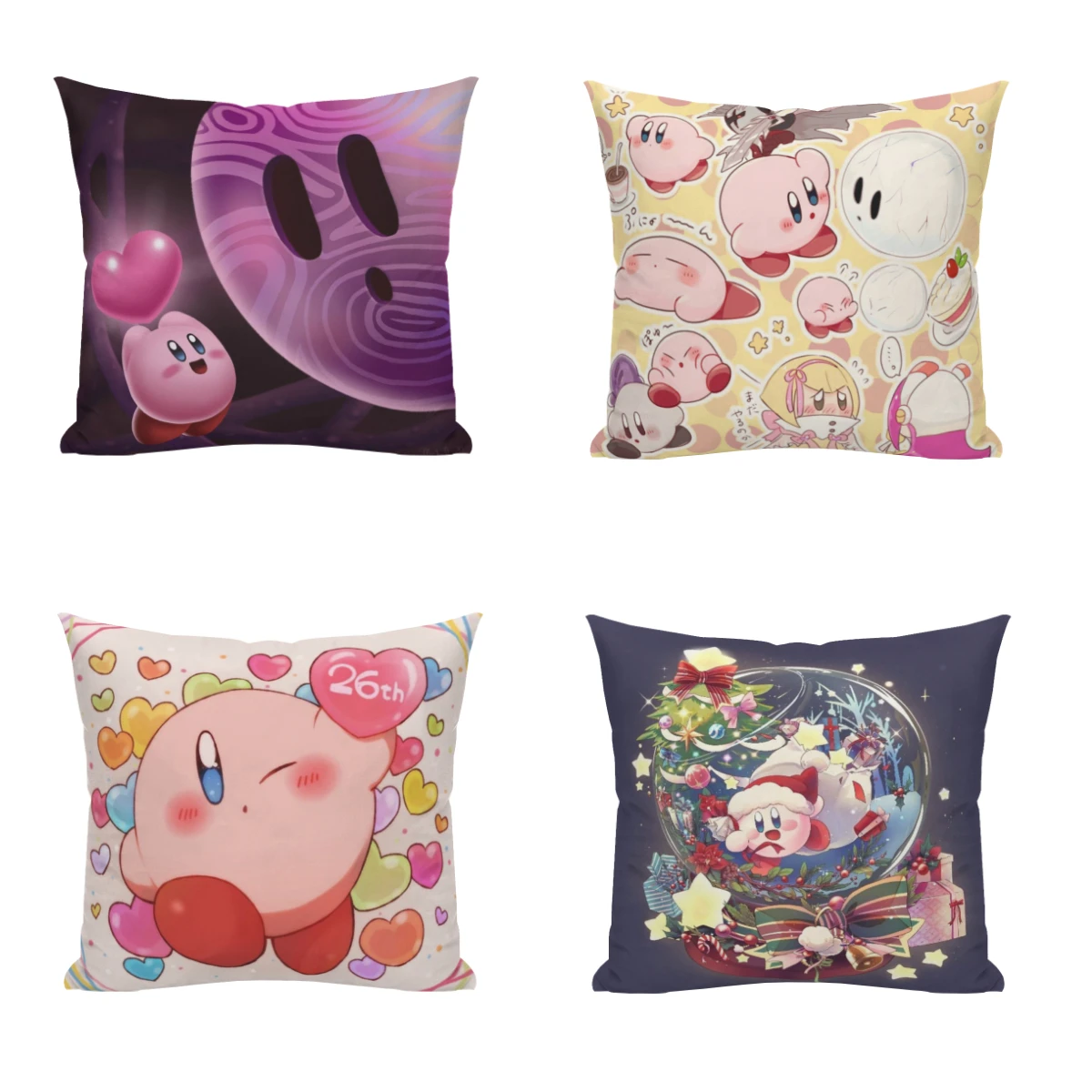 

K-Kirby Pillowcase Cushions Cover Cushions Home Decoration Pillows For Sofa