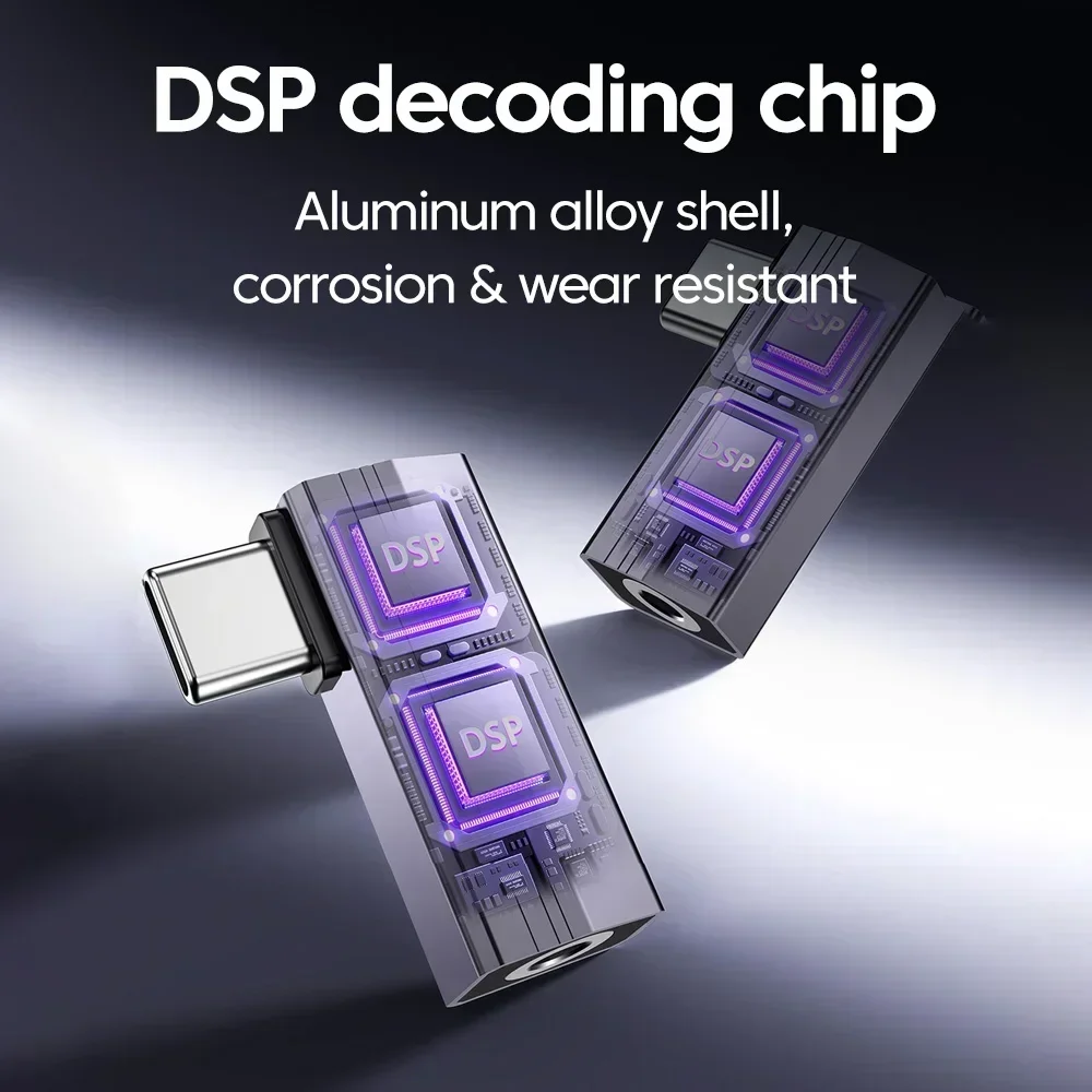 USB Type C To 3.5mm Jack Audio Adapter USB C 3.5mm Aux Adapter Earphone Converter for Iphone 17 Samsung Xiaomi Tablet Computer