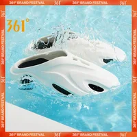 361 Degrees AG Aaron Gordon Whale 2 Men‘s Trendy Slippers Technology Soft Elastic Comfortable Thick Bottom Slippers 672421103 1