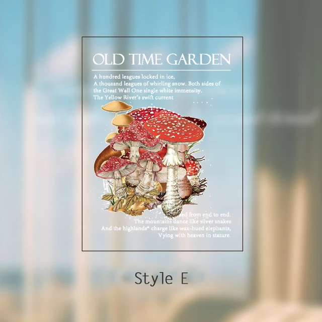 Mr.paper 40 Pcs 6 Designs Butterfly Deco Diary Sticker Scrapbooking Planner Decorative Label Stationery Decal Scooter Stationery E