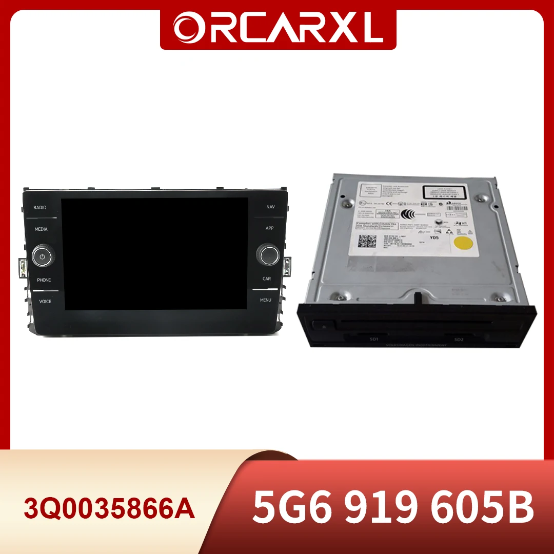 8 Pollici Full Touch Screen Original Muslimeheunti Sd Per Vw Golf 7 Passat B8 Tiguan Mk2 Arteon Atlas Per Skoda Superb Kodiaq