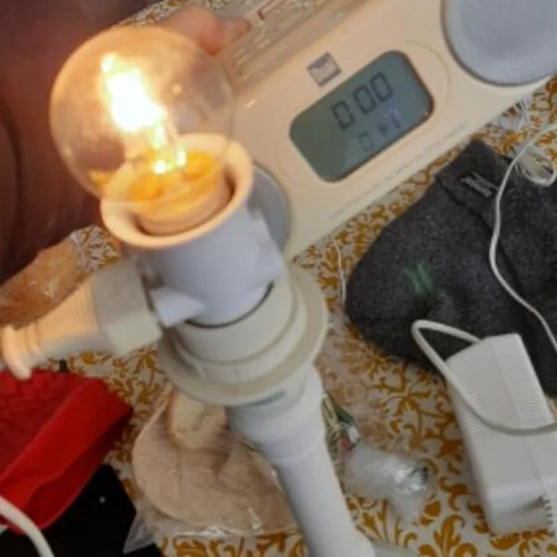 E27 to E27 2-pin EU plug cable Connector LED Bulb Lamp Adapter ABS Holder Base Screw Light power Socket converter M20
