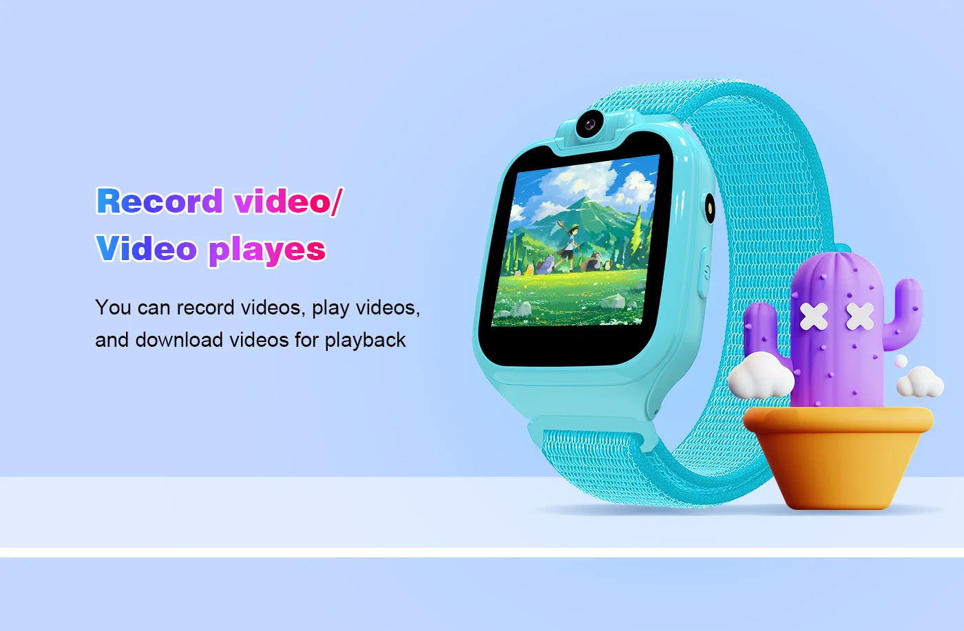 Novo y8 miúdo relógio inteligente música mp3 player vários jogos