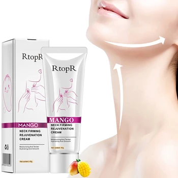 RtopR 목 주름 제거 크림, 목 퍼밍, 주름 제거, 부드러운 리프팅, 피부 안티에이징, 화이트닝 크림