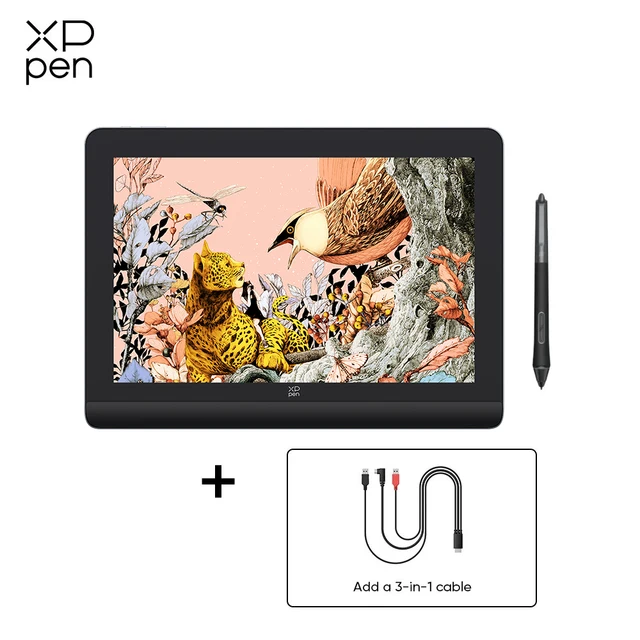 XPPen Artist Pro 16 (Gen 2) 2.5K Caneta Gráfica Tablet Monitor 16