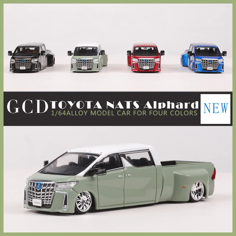 GCD 1:64 NATS Alphard Super Dually Alloy Model Car - AliExpress