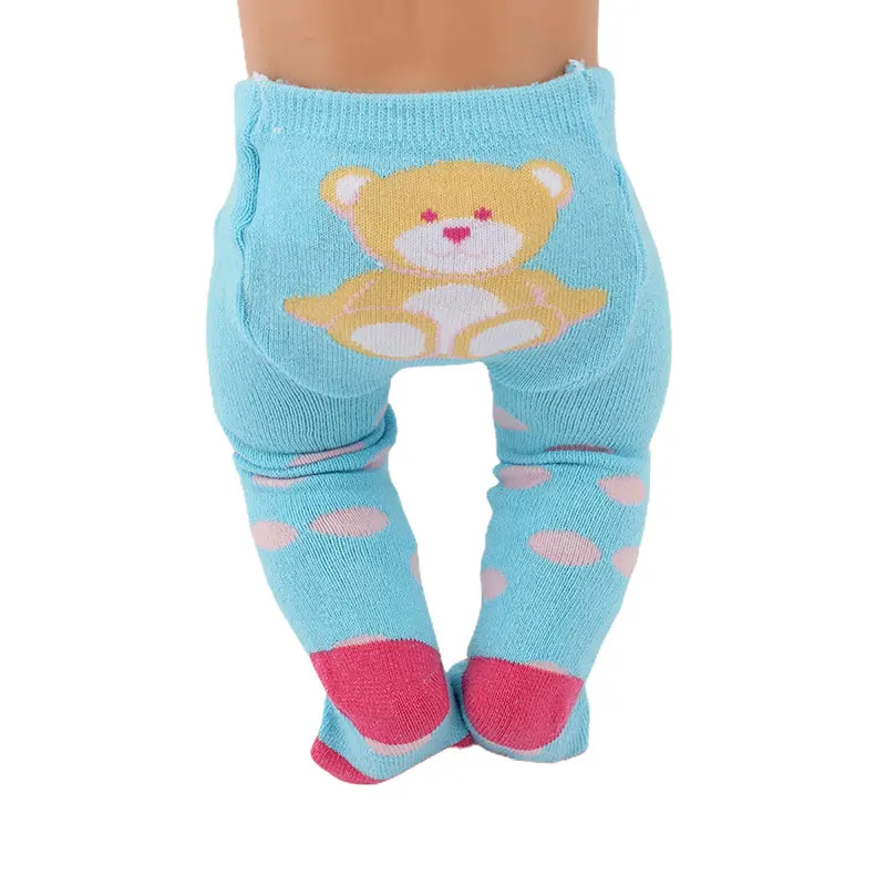 Nový 1ks ponožky nést pro 43cm děťátko reborn panenek panenek oblečení a příslušenství