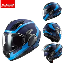 Original LS2 FF900 motorcycle helmet 180 degrees back somersault helmets ls2 Valiant 2 casco moto casque